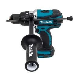 Masina de gaurit si insurubat cu percutie pe acumulator Makita DHP458Z (fara acumulator) flexmag.md
