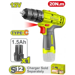 Masina de gaurit si insurubat pe acumulator cu impact Dyllu DTCDS520 (1 acumulator) flexmag.md