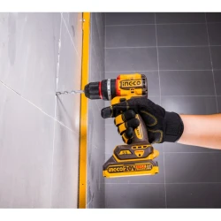 Masina de gaurit si insurubat pe acumulator cu impact Ingco CIDLI205581 flexmag.md