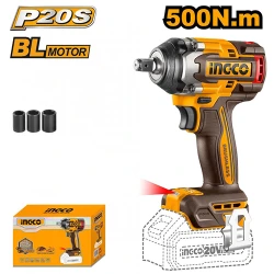 Шуруповерт на аккумуляторе с ударом Ingco CIWLI20501 flexmag.md