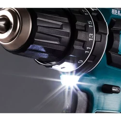 Шруповерт-дрель аккумуляторный с ударом Makita DHP485RFJ flexmag.md