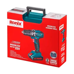 Дрель-шуруповерт на аккумуляторе с ударом Ronix 8900K flexmag.md