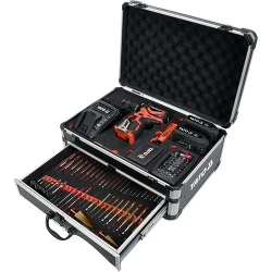 Шуруповерт-дрель аккумуляторный ударный Yato YT-44250 flexmag.md