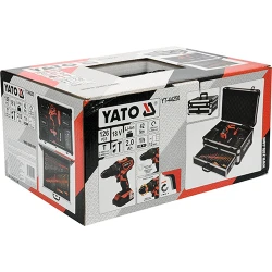 Шуруповерт-дрель аккумуляторный ударный Yato YT-44250 flexmag.md