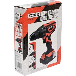 Masina de gaurit si insurubat pe acumulator cu impact Yato YT-82786 flexmag.md