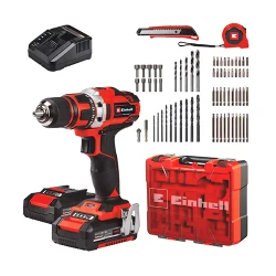 Masina de gaurit si insurubat pe acumulator Einhell TE-CD 18-40+69 PX (45.139.34) flexmag.md