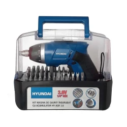 Masina de gaurit si insurubat pe acumulator Hyundai HY-ASR 3.6 flexmag.md