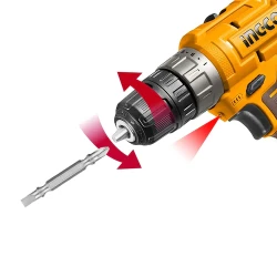 Дрель-шуруповерт аккумуляторный Ingco CDLI12202 flexmag.md