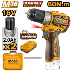 Шуруповерт аккумуляторный Ingco CDLI16682 flexmag.md