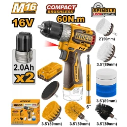 Шуруповерт-дрель аккумуляторный Ingco COSLI240786 flexmag.md