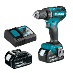 Masina de gaurit si insurubat pe acumulator Makita DDF485RFE flexmag.md
