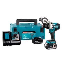 Дрель-шуруповерт аккумуляторный Makita DDF486RTJ (2 аккумулятора) flexmag.md