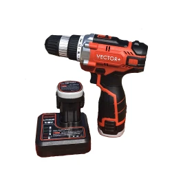 Дрель-шуруповерт Vector+ VEB1620 flexmag.md