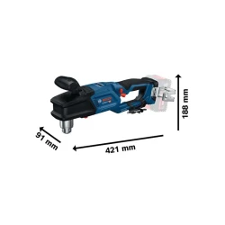 Mașină de găurit unghiulară pe acumulator Bosch GRD 18V-127 (B06019N5000) (fara acumulator) flexmag.md