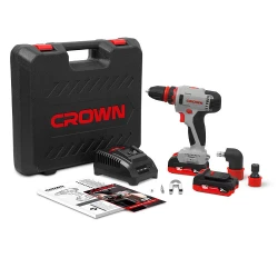 Шуруповерт аккумуляторный Crown CT21081HQ-2 BMC flexmag.md