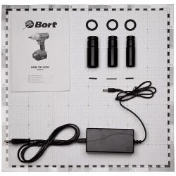 Masina de insurubat cu acumulator si  impact Bort BAB-18l-LiDK flexmag.md