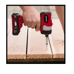 Шруповерт с аккумулятором и ударом Einhell TE-CI 18 XPWR SOLO flexmag.md