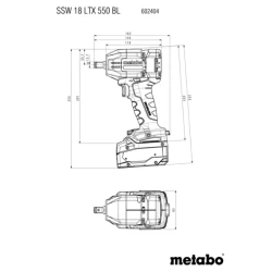 Masina de insurubat cu impact cu acumulator Metabo 602404800 flexmag.md
