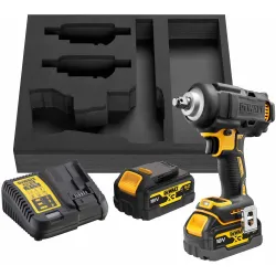 Masina de insurubat cu impact pe acumulator DeWALT DCF891P2G-QW (2 acumulatori) flexmag.md