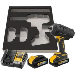 Masina de insurubat cu impact pe acumulator DeWALT DCF961H2G-QW (2 acumulatori) flexmag.md