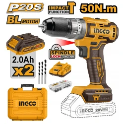 Masina de insurubat cu impact pe acumulator Ingco CIDLI20508 flexmag.md