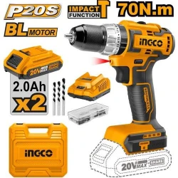 Шуруповерт ударный Ingco CIDLI20605 flexmag.md