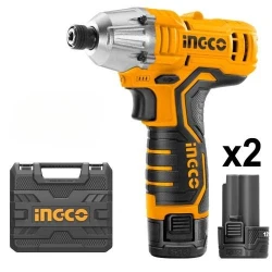 Шуруповерт аккумуляторный ударный Ingco CIRLI1201 flexmag.md