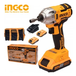 Шуруповерт аккумуляторный ударный Ingco CIRLI2002 flexmag.md