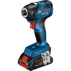 Masina de insurubat pe acumulator cu impact Bosch GDR 18V-200 (06019J2105) flexmag.md