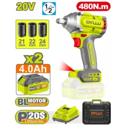 Masina de insurubat pe acumulator cu impact Dyllu DTCD1B483 flexmag.md