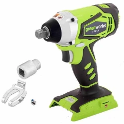 Masina de insurubat pe acumulator cu impact Greenworks G24IW (fara acumulator) flexmag.md