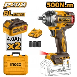 Шуруповерт аккумуляторный ударный Ingco CIWLI2050 flexmag.md