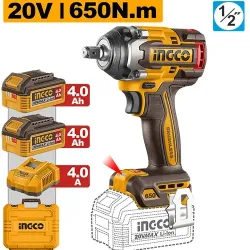 Masina de insurubat pe acumulator cu impact Ingco CIWLI2065 (fara acumulator) flexmag.md