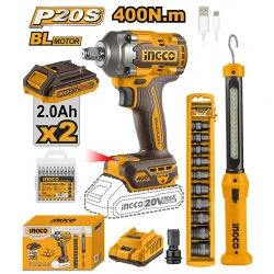 Шуруповерт аккумуляторный ударный Ingco COSLI23048 flexmag.md