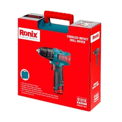 Шуруповерт аккумуляторный ударный Ronix 8101K flexmag.md