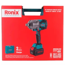 Masina de insurubat pe acumulator cu impact Ronix 8917-40V flexmag.md