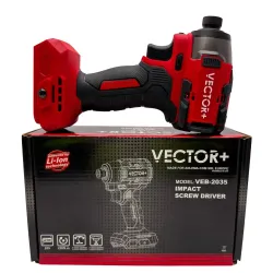 Шуруповерт аккумуляторный ударный Vector VEB2035-1 (без аккумулятора) flexmag.md