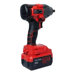 Masina de insurubat pe acumulator cu impact Vector VEB2086-1 (fara acumulator) flexmag.md