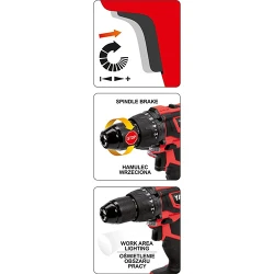 Masina de insurubat pe acumulator cu impact Yato YT-82787 flexmag.md