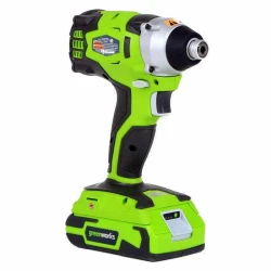 Masina de insurubat pe acumulator Greenworks DG24ID flexmag.md