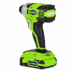 Masina de insurubat pe acumulator Greenworks DG24ID flexmag.md