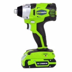 Masina de insurubat pe acumulator Greenworks DG24ID flexmag.md