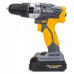 Masina de insurubat pe acumulator Powermat PM-WA-20V-2AT (2 acumulatori) flexmag.md