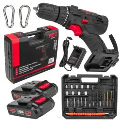 Masina de insurubat pe acumulator Red Technic RTWA0033 (2 acumulatori) flexmag.md
