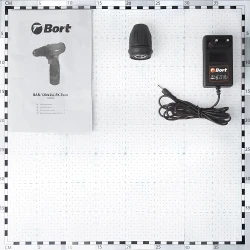Дрель-шуруповёрт аккумуляторный Bort BAB-12NX2LI-FK-TWIN flexmag.md