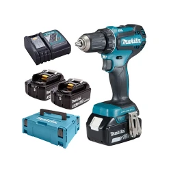 Masina de insurubat si gaurit cu acumulator Makita DDF485RF3J flexmag.md
