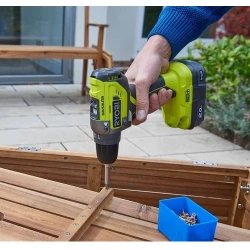 Masina de insurubat si gaurit cu acumulator Ryobi R18DD5-0 flexmag.md