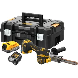 Masina de slefuit cu banda pe acumulator DeWALT DCM200E2T-QW (2 acumulatori) flexmag.md