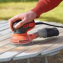 Masina de slefuit excentric Black+Decker KA199 flexmag.md