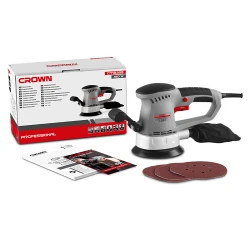 Машина шлифовальная эксцентриковая Crown CT13395 flexmag.md